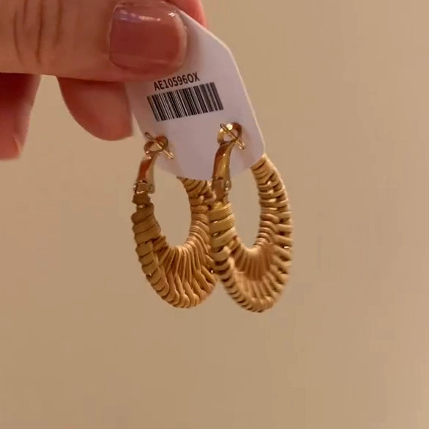 【🎁 B2G1|先行スタート!】【グッズ】ナチュラル×上品♡藤編み風フープピアス S925シルバー 夏のカジュアルコーデに◎