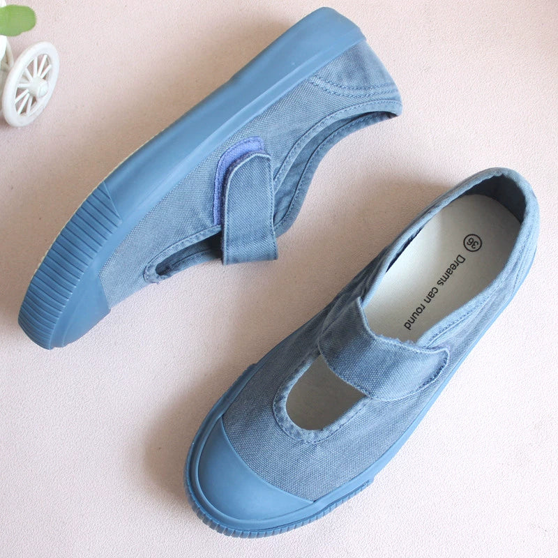 【シューズ】夏春秋 レトロ キュート パンプス