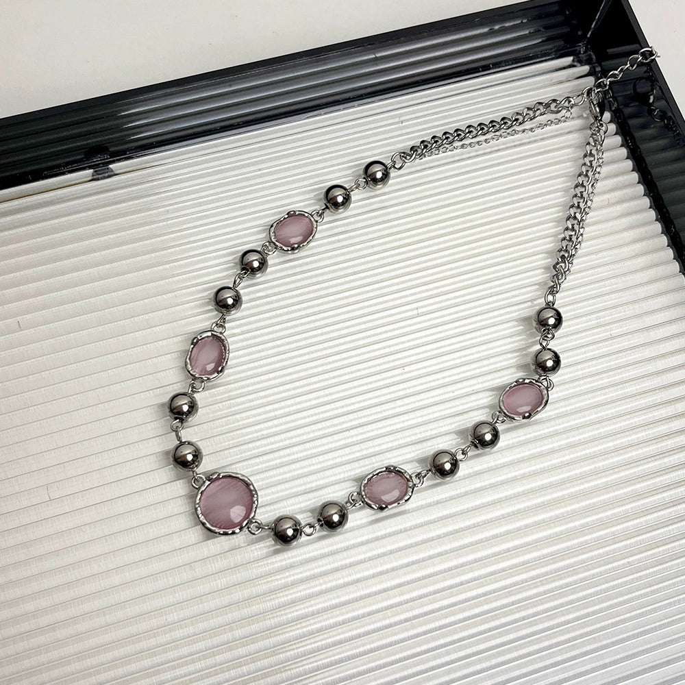 【🎁 B2G1|先行スタート!】【グッズ】デザイン感 ネックレス レディース INS風 人気 ラグジュアリー クリスタル チョーカー アクセサリー