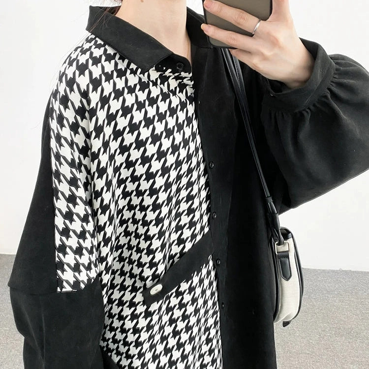 【トップス】春秋 今季マストバイ ゆったり プラスサイズ 合わせやすい シャツ