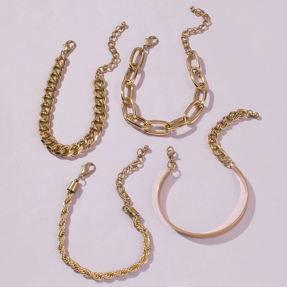 【🎁 B2G1|先行スタート!】【グッズ】ファッション シンプル ブレスレット