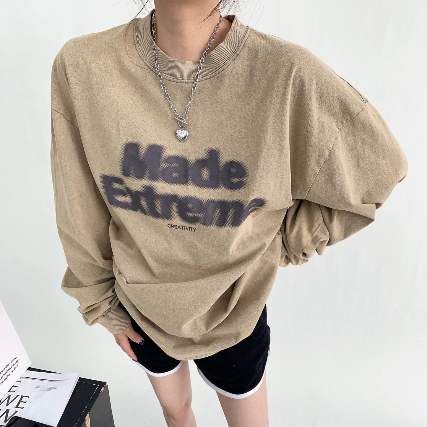 【トップス】夏 アメリカンスタイル ゆったり 合わせやすい Tシャツ【FCシリーズ】