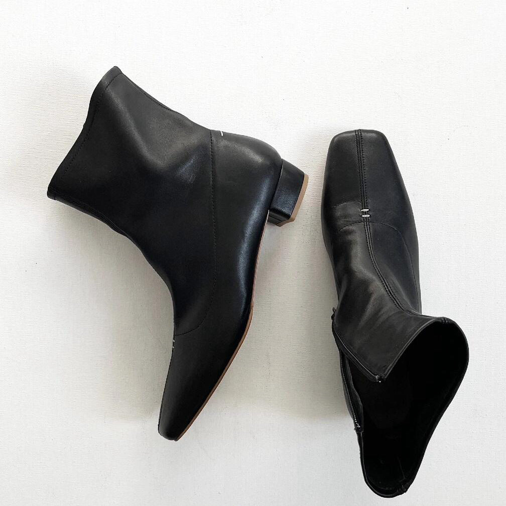 【シューズ】春秋冬 新作 合わせやすい 着痩せ イングランド風 ブーツ