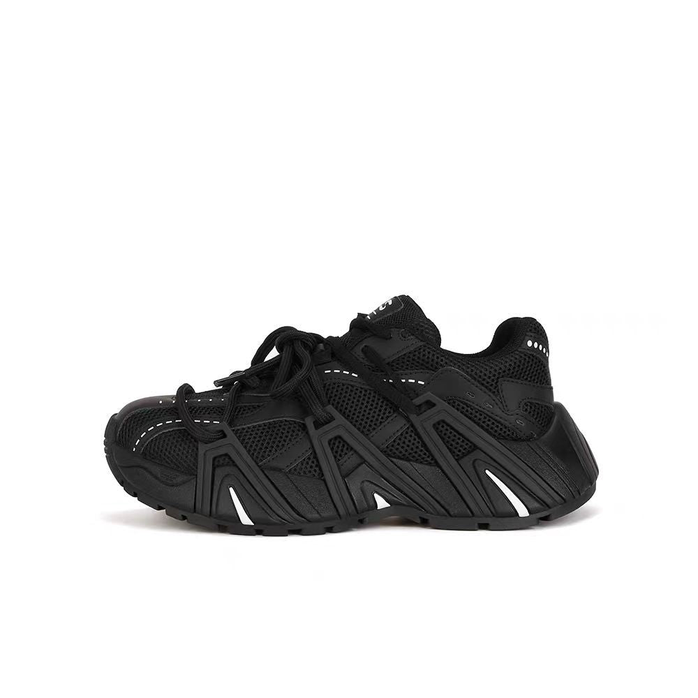 【シューズ】夏春秋 ストリート 厚底 スニーカー パンプス 【FCシリーズ】