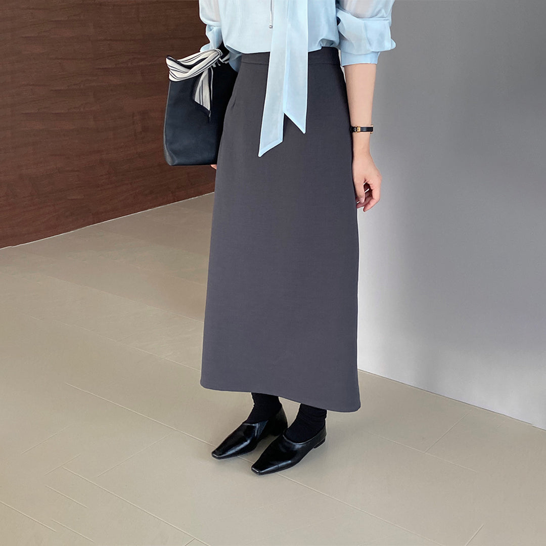 【下裝】優質修身春秋易搭配背心+裙子上下裝套裝【JZ系列】