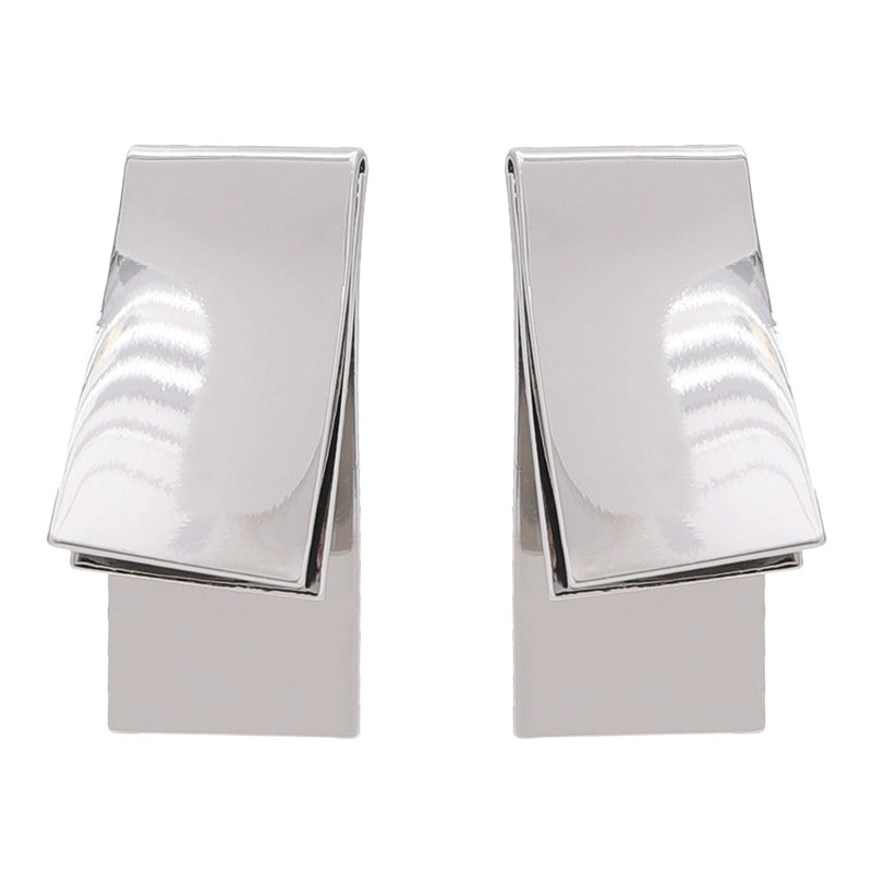 【🎁 B2G1|先行スタート!】【グッズ】高級感 メタル 幾何パターン ピアス