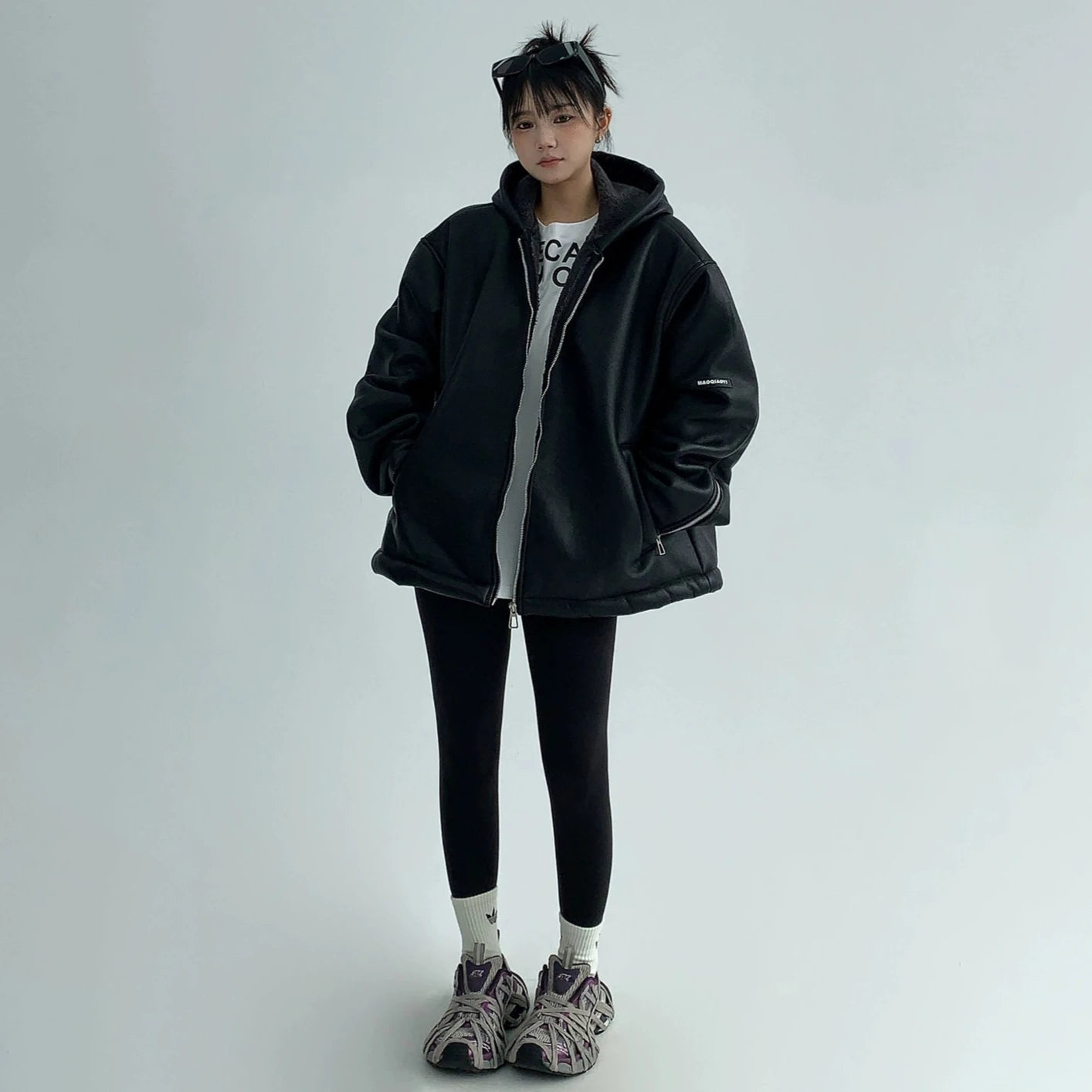 【アウター】秋冬 ストリート ファッション PU 厚い保温 ジャケット【FCシリーズ】