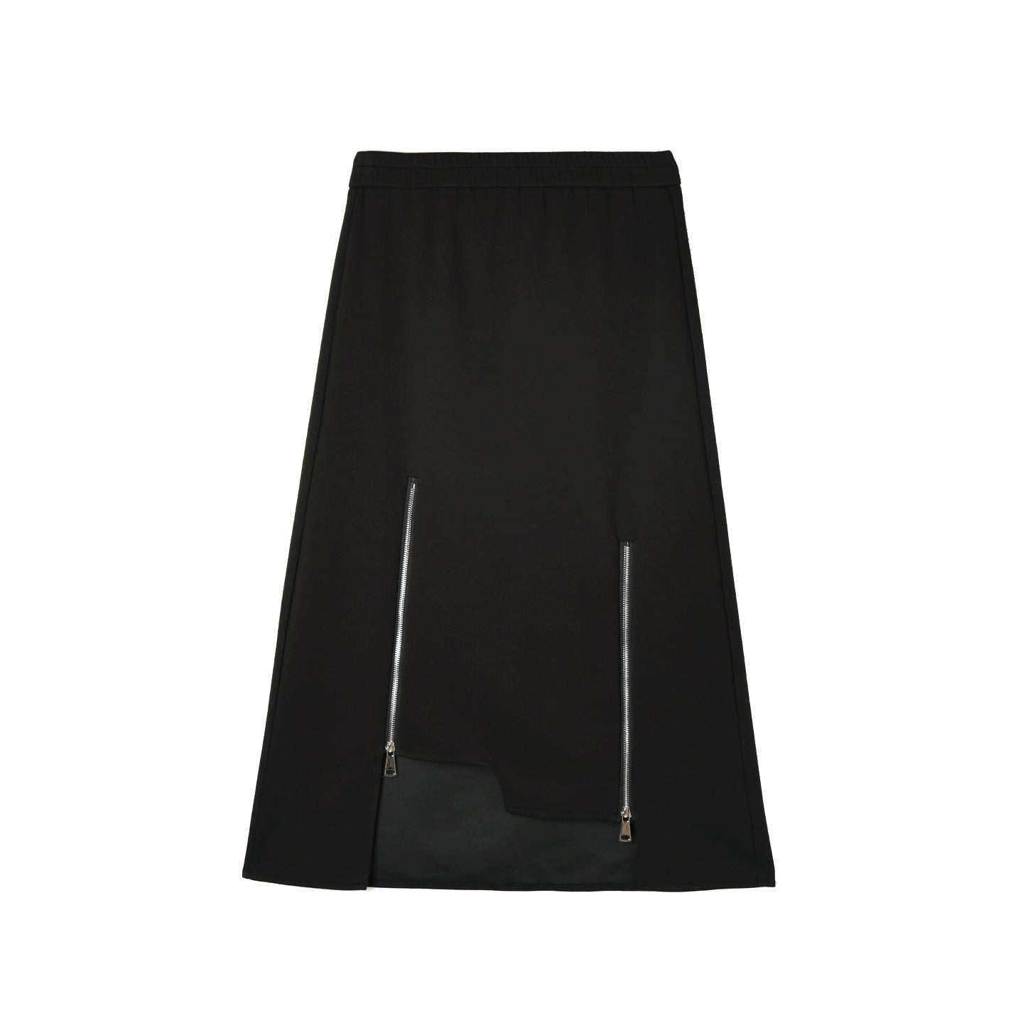 【セットアップ】【単品注文】モード系 ミニマルデザイン 春新作 ルーズ フーディー+ウエストゴムスカート 上下セット【AHシリーズ】