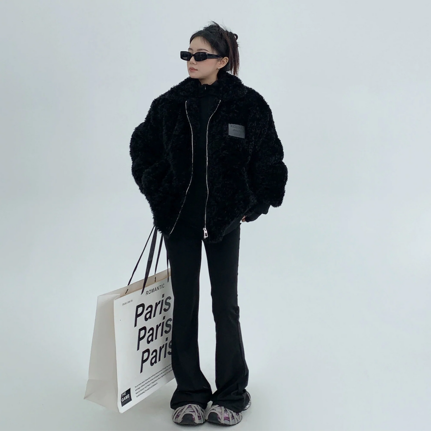 【アウター】レディース 無地 レトロ 秋冬 ルーズ 厚く 暖かい 防寒 綿入れコート【FCシリーズ】