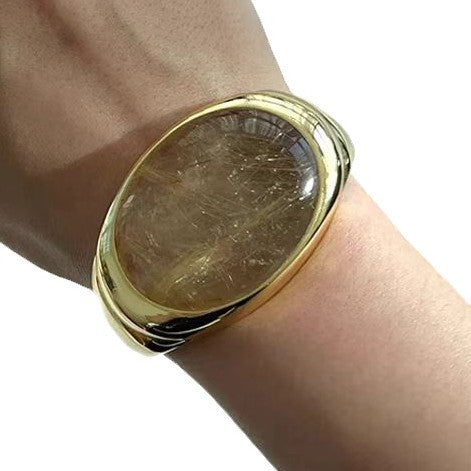 【グッズ】高級感 軽奢 オールマイティ ファッショナブル ミニマリスト クリスタルブレスレット