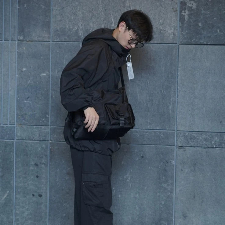 【バッグ】日系 ストリート 男女兼用 ボディバッグ【AHシリーズ】