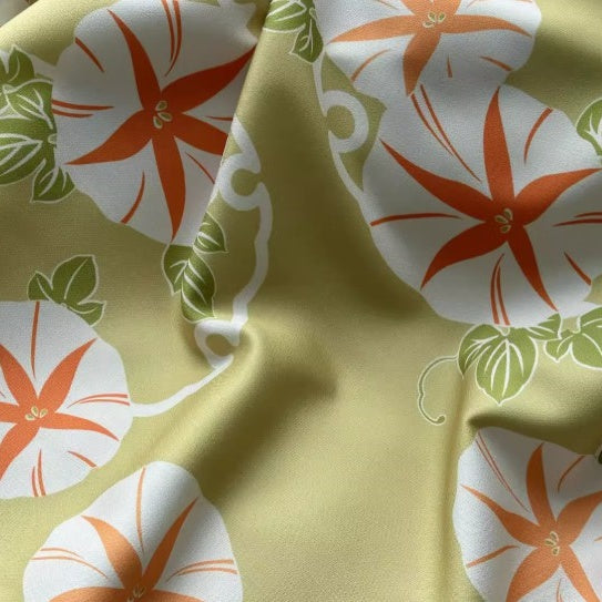 【ワンピース】夏限定 プリント 朝顔 浴衣 【SHシリーズ】