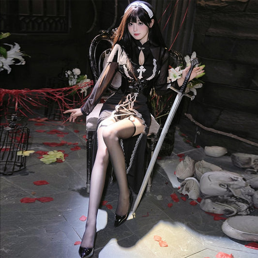 【ハロウィン】セクシー シスター コスチューム ハロウィン 仮装 パーティー衣装