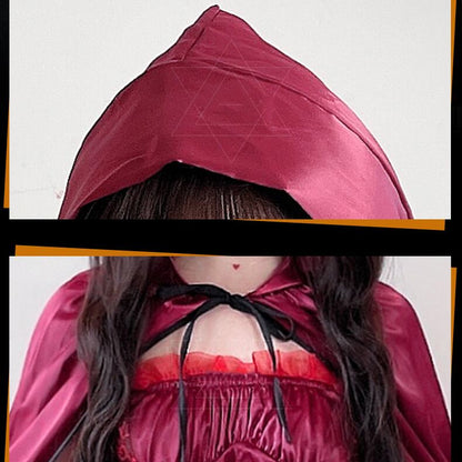 【ハロウィン】大人用 コスチューム 吸血鬼 仮装 コスプレ ヴァンパイア プリンセス ロングドレス ケープ