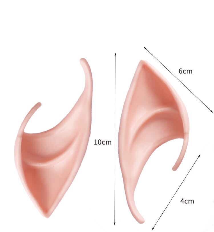 【ハロウィン】エルフ耳 コスプレ 小道具 天使風 つけ耳 ハロウィン 仮装 舞会 パーティー 玩具