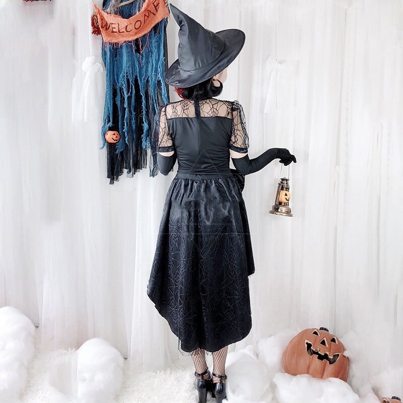 【ハロウィン】大人用 魔女 悪魔 コスプレ セクシー ウィッチ デビル テイルコート ゴーストブライド レディース