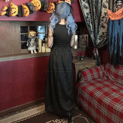 【ハロウィン】コスプレ  魔女 パーティ ダークデビル ゴーストブライド ブラック ヴァンパイア レディース
