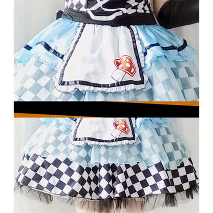 【ハロウィン】スプレ アリス メイド 魔女 ヴァンパイア ジョーカー ロリータ lolita パフスカート レディース