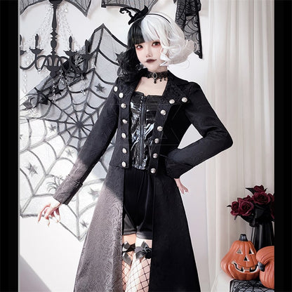 【ハロウィン】大人用コスプレ・ブラックウィッチ・海賊・ヴィンテージスチームパンク・ゴシック・中世風舞台衣装