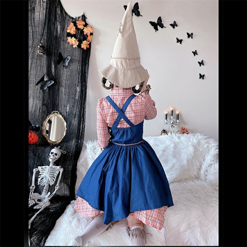 【ハロウィン】大人用 コスチューム スケアクロウ ウィッチ ワンピース ジョーカー コスプレ クリスマス ステージ 演劇 メイド服