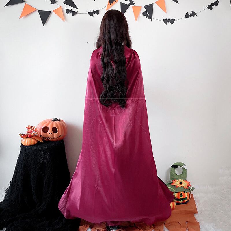 【ハロウィン】大人用 コスチューム 吸血鬼 仮装 コスプレ ヴァンパイア プリンセス ロングドレス ケープ