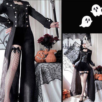 【ハロウィン】大人用コスプレ・ブラックウィッチ・海賊・ヴィンテージスチームパンク・ゴシック・中世風舞台衣装