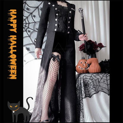 【ハロウィン】大人用コスプレ・ブラックウィッチ・海賊・ヴィンテージスチームパンク・ゴシック・中世風舞台衣装
