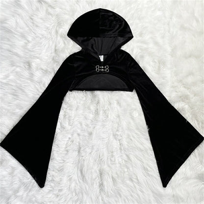 【ハロウィン】衣装 レディース ゴシック ダーク ロングドレス 魔女 吸血鬼 花嫁 コスチューム