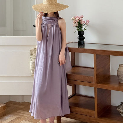 【ワンピース】上品な印象 リゾートスタイル ノースリーブ タンクワンピース 【JZシリーズ】