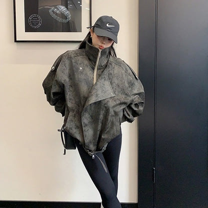 【アウター】フェイクレザー レトロ レトロ ジャケット 【FCシリーズ】