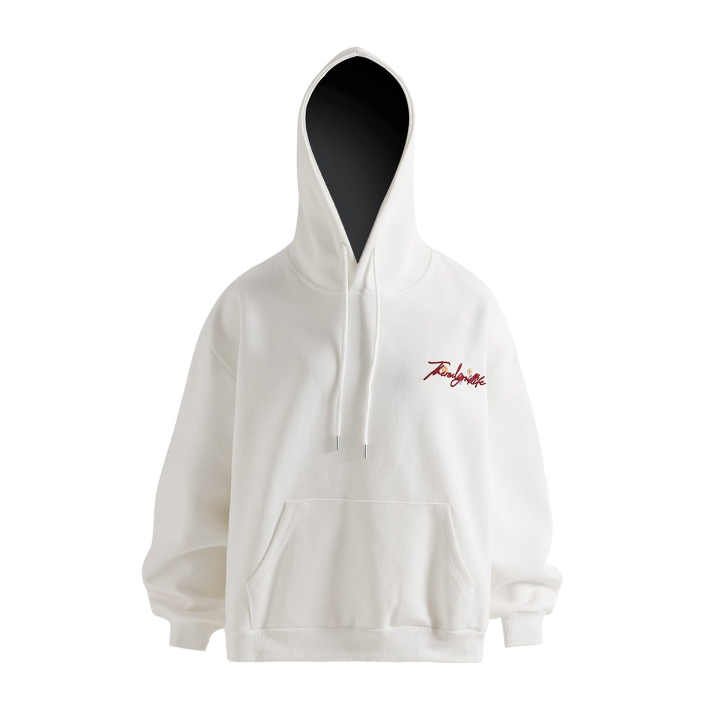 【トップス】刺繍 春 秋 冬 カップル ストリート フード付き パーカー【FCシリーズ】