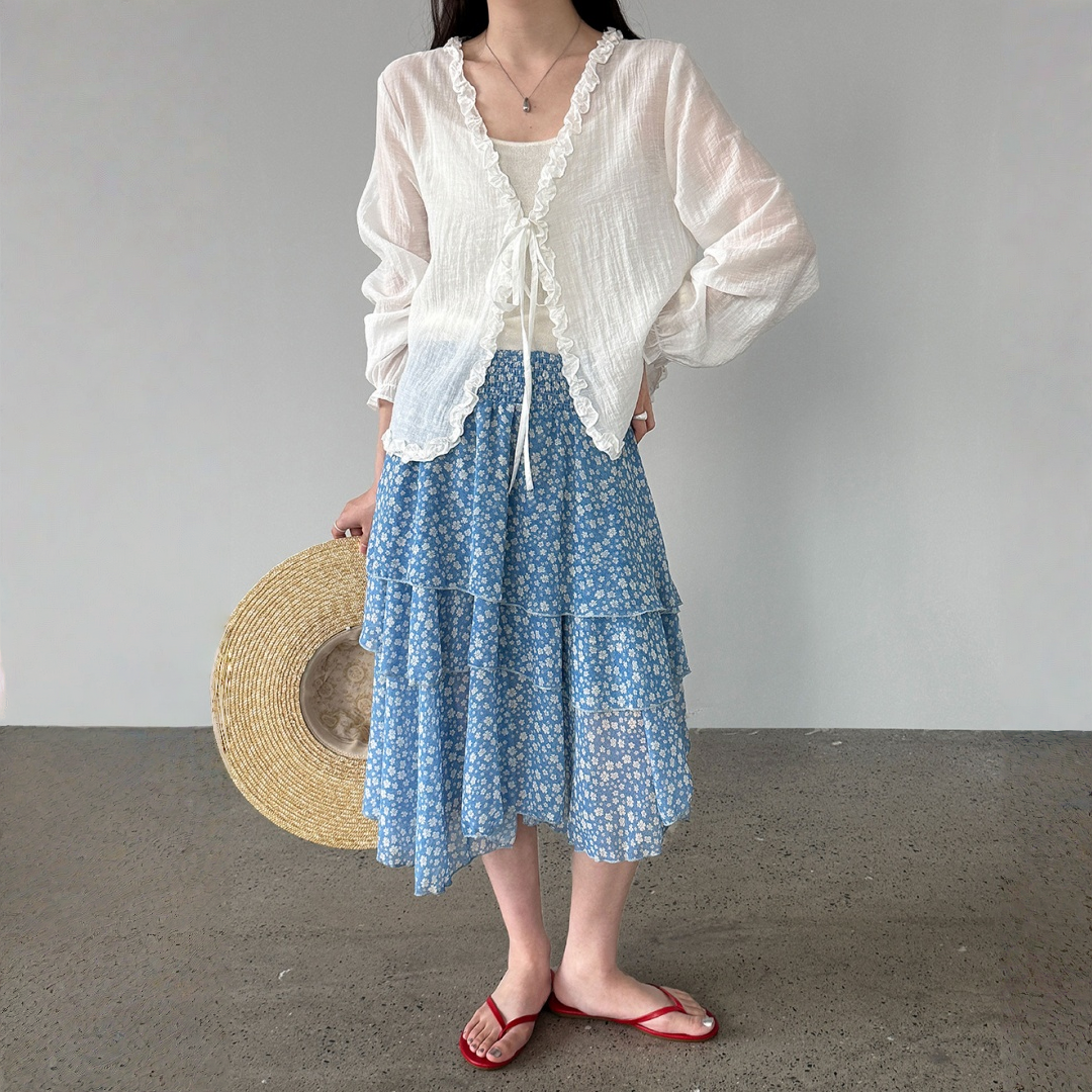 【アウター】Vネック やさしい雰囲気 UVカットカーディガン 体型カバー カーディガン 【JZシリーズ】