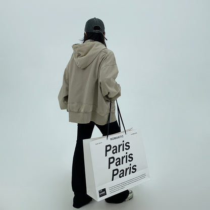 [外套] 美式春秋復古連帽外套 [FC系列]