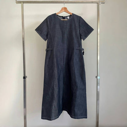 【ワンピース】夏 エレガント レトロ 半袖 ワンピース