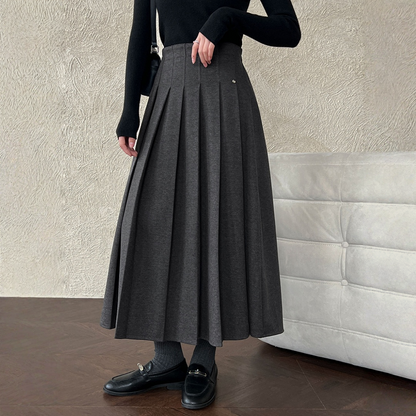 【ボトムス】ハーフゴム ハーフゴム 春 秋 冬 プリーツ スカート 【JZシリーズ】