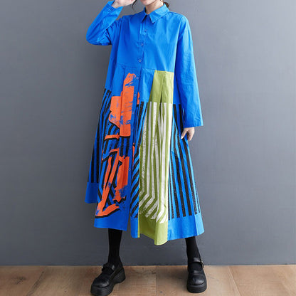 【ワンピース】大きいサイズ レディース 2026春夏新作 ゆったり 花柄切替 カジュアル長袖ワンピース 着痩せ 気質 上品
【SHシリーズ】