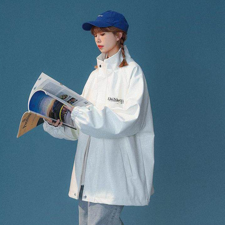 【アウター】ブラック レザー風 大きいサイズ対応 高級感 男女兼用 スタジャン風 PU ジャケット レディース 2026春秋新作 【FCシリーズ】