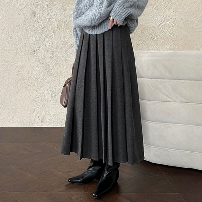 【ボトムス】ハーフゴム ハーフゴム 春 秋 冬 プリーツ スカート 【JZシリーズ】