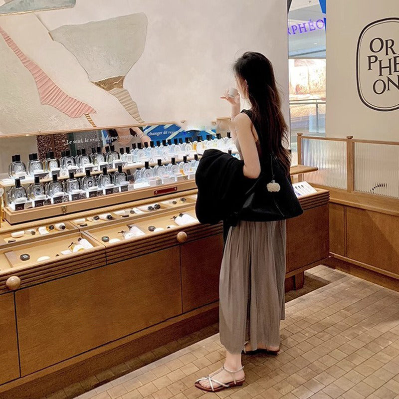 【シューズ】夏新作 フレンチエレガンス ポインテッドトゥ オープントゥ ローマサンダル