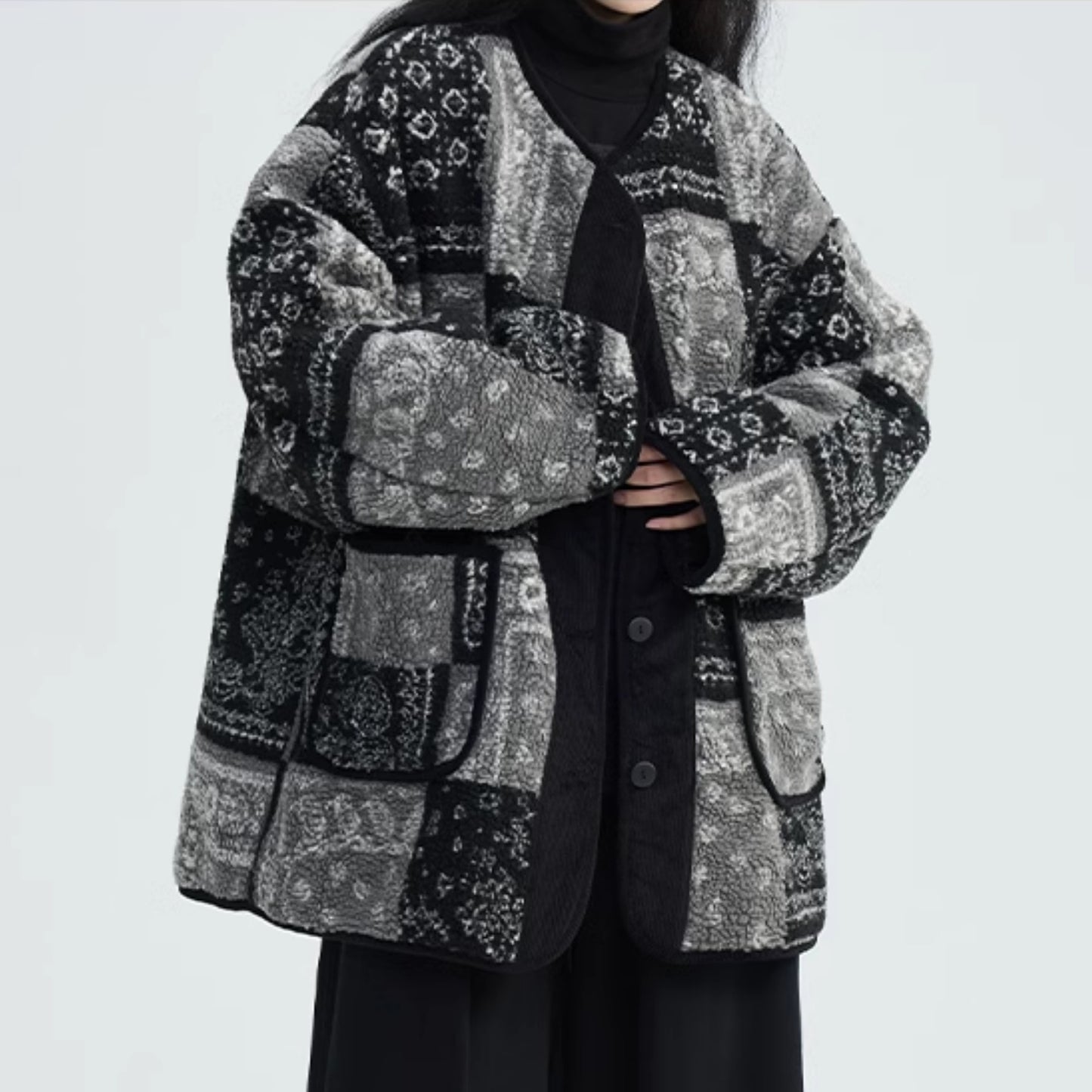 【24AW】【10～15日内発送】【アウター】Basic日常簡約 高品質 新作 合わせやすい 綿入れコート【AHシリーズ】