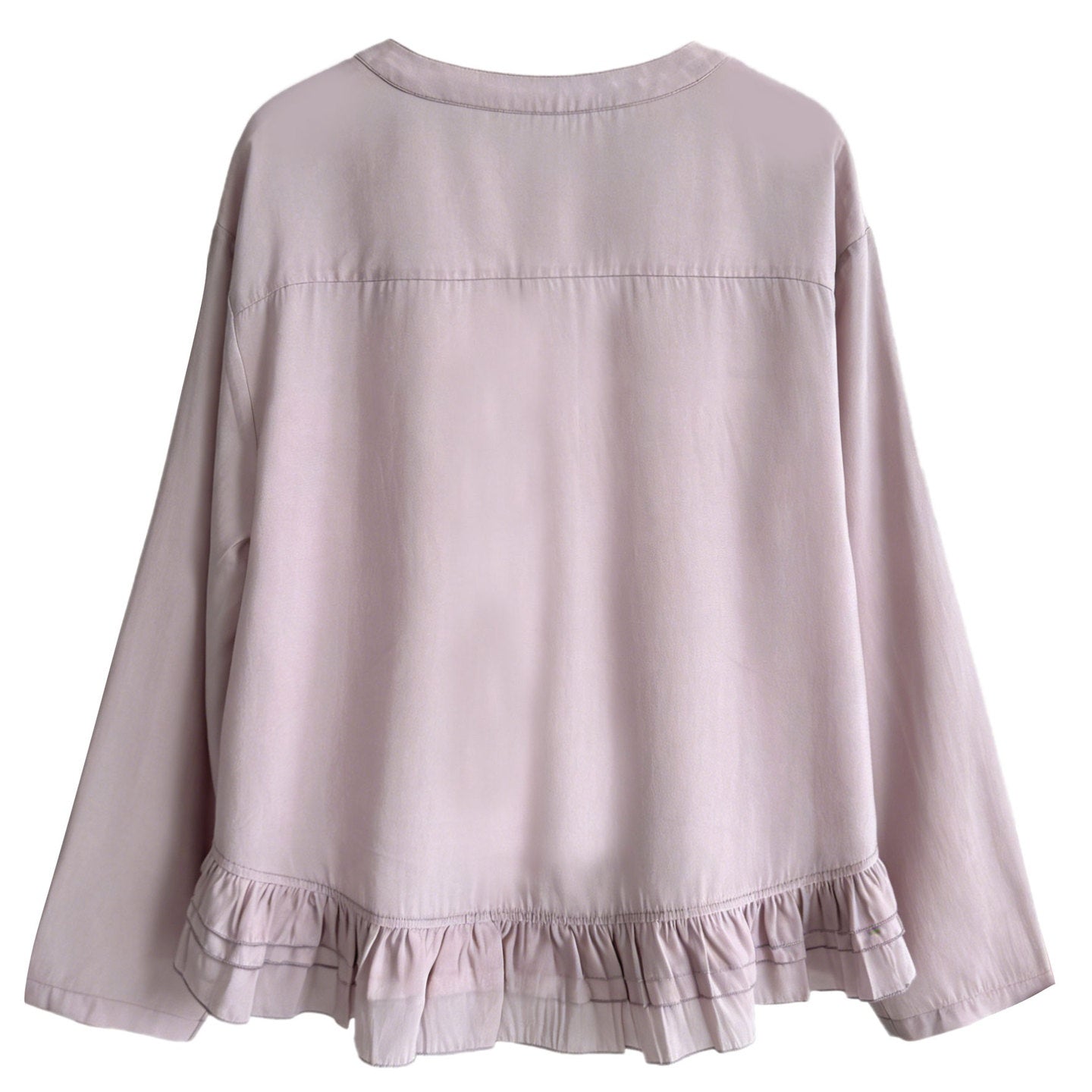 【トップス】フレンチシック 体型カバー シフォン ブラウス  【JZシリーズ】