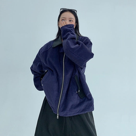 【アウター】春 秋 冬 バーンスタイル コーデュロイ アメリカン ジャケット 【FCシリーズ】