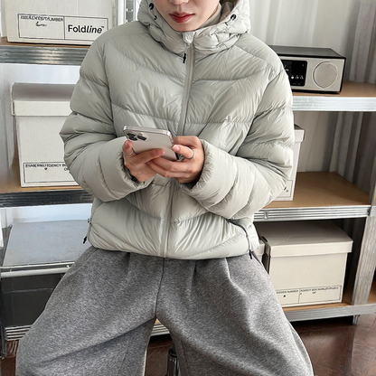 【アウター】パフ風 またはボーンライン風 防寒 フード付きジャケット 【JZシリーズ】