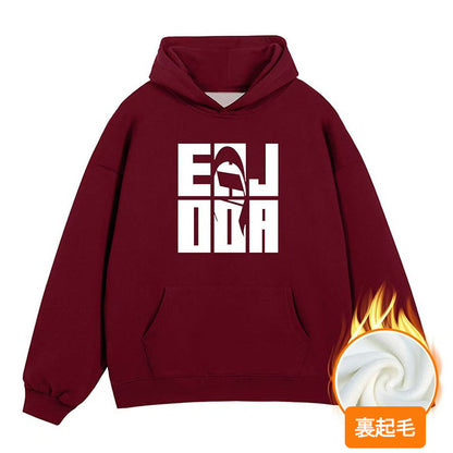 S~3XL【トップス】韓国風 ロゴ パーカー フード付き レディース 裏起毛 秋冬 ゆったり【FCシリーズ】