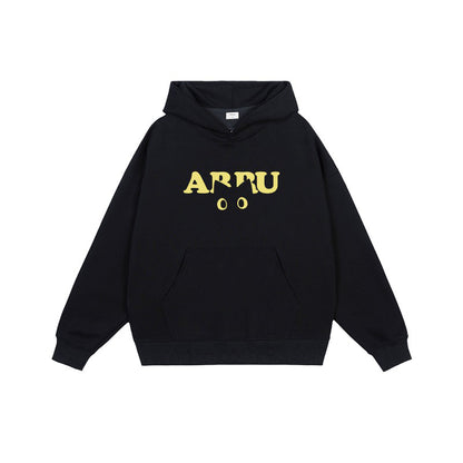 全7色【トップス】👀猫プリント キャットアイ パーカー 秋冬 ユニセックス ペア着用OK ストリート【FCシリーズ】