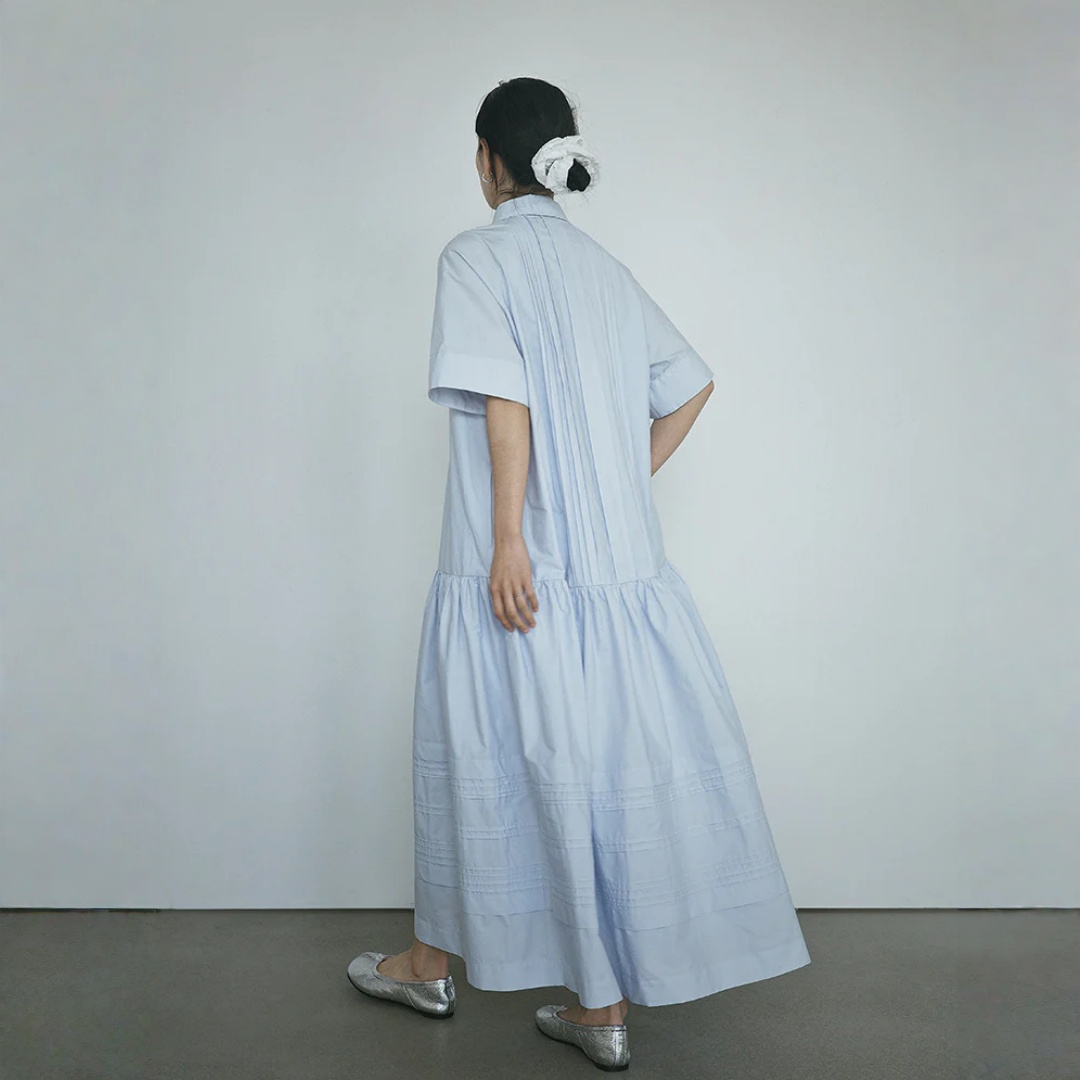 【ワンピース】シンプル 日系・上品 細見え 半袖 ワンピース 【JZシリーズ】