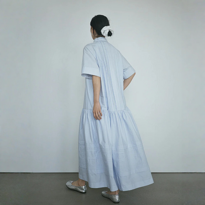 【ワンピース】シンプル 日系・上品 細見え 半袖 ワンピース 【JZシリーズ】