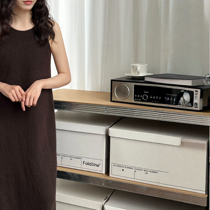 【セットアップ】【単品注文】ゆったり風 ロング丈  春 秋 冬  フード付き カーディガン + ノースリーブ ワンピース 2点ワンピースセット 【JZシリーズ】