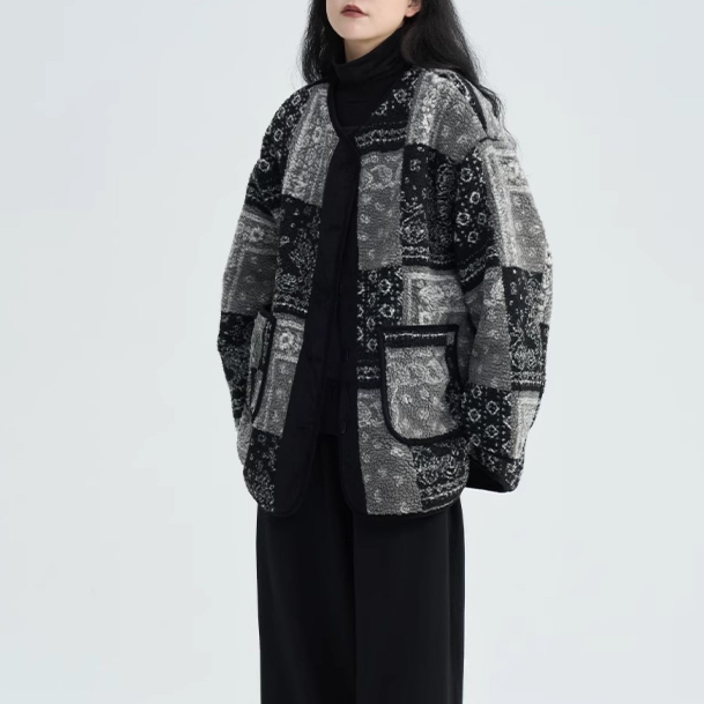 【24AW】【10～15日内発送】【アウター】Basic日常簡約 高品質 新作 合わせやすい 綿入れコート【AHシリーズ】