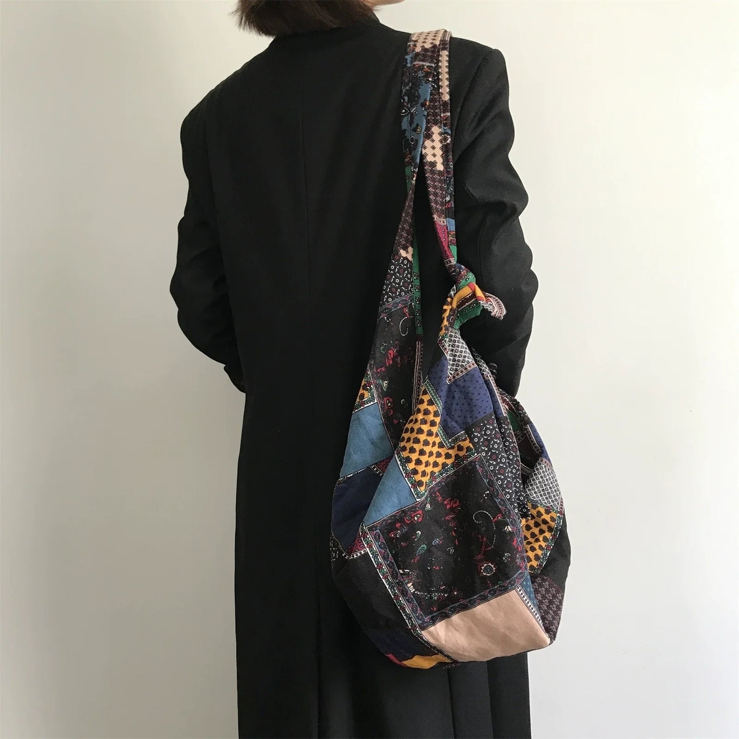 【バッグ】春 秋 夏 カラフル チェック柄 多機能 ショルダーバッグ【SHシリーズ】